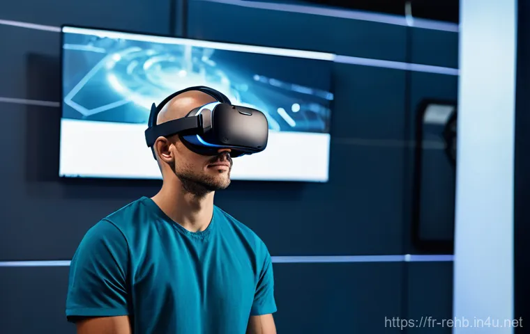 뇌졸중 재활 과정 - **Prompt 2: "A focused adult man, wearing neat, casual clothing like a button-up shirt and slacks, i...