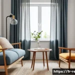 퇴행성 질환 관리 팁 - A cozy and ergonomically arranged living room designed for an elderly person managing a chronic illn...